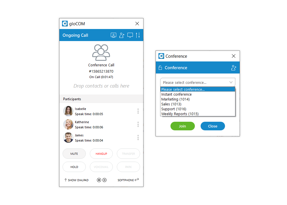 Switch-Between-Calls-of-Conferences-Fusion Networks